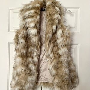 Bardot Faux Fur Vest